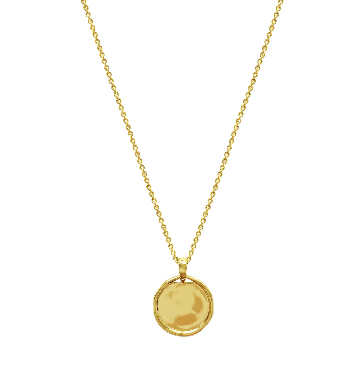 Kerma Coin Necklace Gold – Koukla London