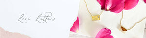 Gold engraved reversible envelope necklace with CZ crystal and moonstone envelope necklace 