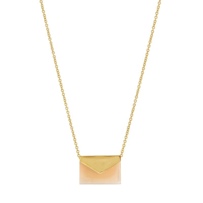 Écris Moi Envelope Necklace